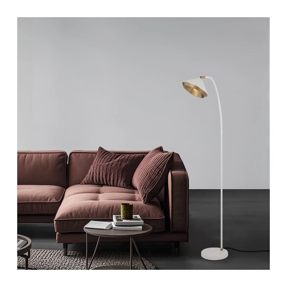 LARSON FL-BK - LARSON FLOOR LAMP - BLACKLARSON FL-BK