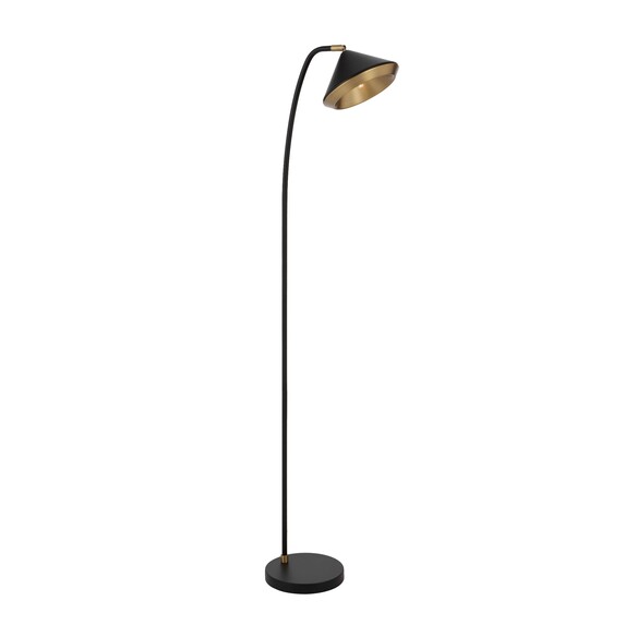 LARSON FL-BK - LARSON FLOOR LAMP - BLACKLARSON FL-BK