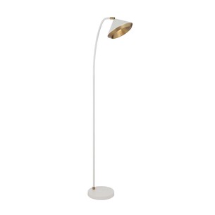 LARSON FL-WH - LARSON FLOOR LAMP - WHITELARSON FL-WH