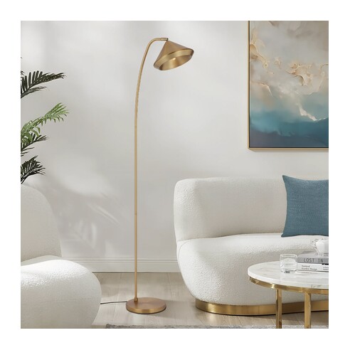LARSON FL-WH - LARSON FLOOR LAMP - WHITELARSON FL-WH