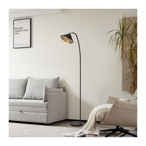 LARSON FL-WH - LARSON FLOOR LAMP - WHITELARSON FL-WH