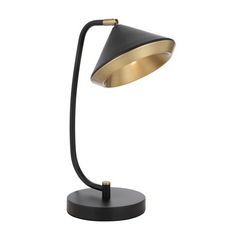 LARSON TL-BK - LARSON TABLE LAMP - BLACKLARSON TL-BK