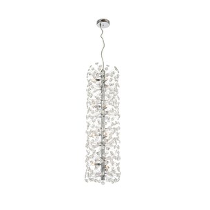 LERIDA PE12V-GD - LERIDA 12 LIGHT VERTICAL PENDANT - GOLDLERIDA PE12V-GD