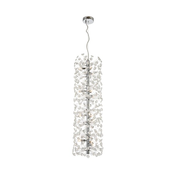 LERIDA PE12V-GD - LERIDA 12 LIGHT VERTICAL PENDANT - GOLD