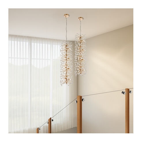 LERIDA PE12V-GD - LERIDA 12 LIGHT VERTICAL LERIDA PE12V-GD
