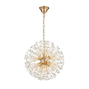 LERIDA PE8-CH - LERIDA 8 LIGHT ROUND PENDANT - CHROMELERIDA PE8-CH