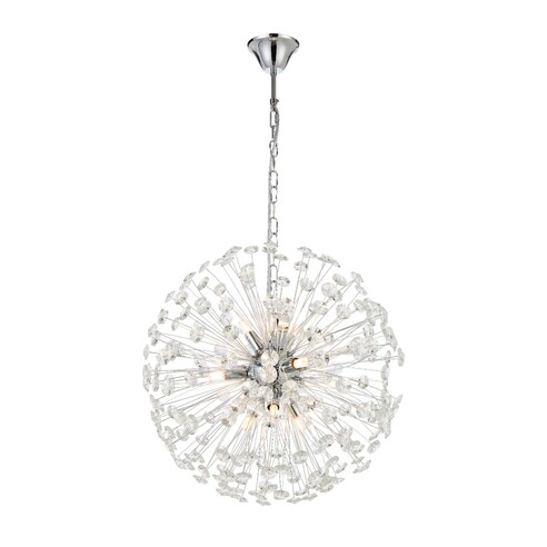 LERIDA PE9-CH - LERIDA 9 LIGHT ROUND PENDANT - LERIDA PE9-CH