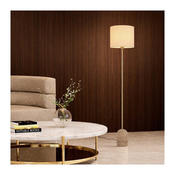 LIVIA FL-BECM - LIVIA FLOOR LAMP BEIGELIVIA FL-BECM