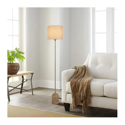 LIVIA FL-BECM - LIVIA FLOOR LAMP BEIGELIVIA FL-BECM