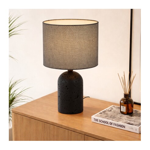 LIVIA TL-BKDGY - LIVIA TABLE LAMP - BLACKLIVIA TL-BKDGY