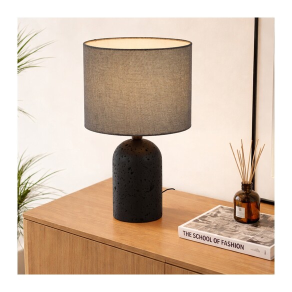 LIVIA TL-BKDGY - LIVIA TABLE LAMP - BLACKLIVIA TL-BKDGY