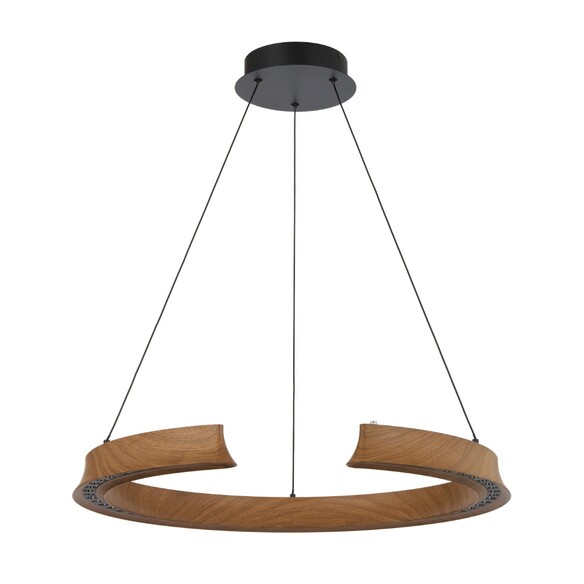 LUCID PE065-BK - LUCID ROUND PENDANT - BLACK