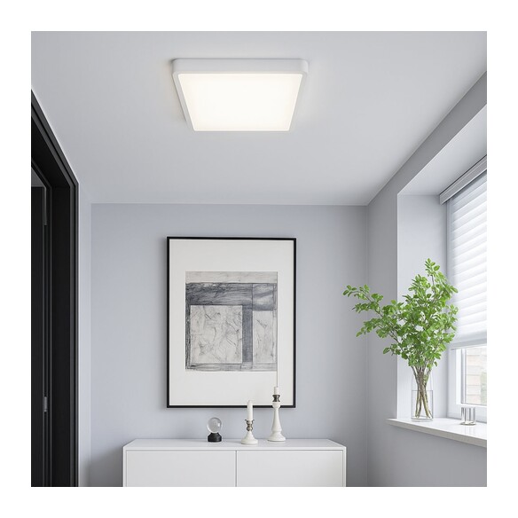 LUNOS OY40.3C-BK - LUNOS 40CM SQUARE OYSTER - LUNOS OY40.3C-BK