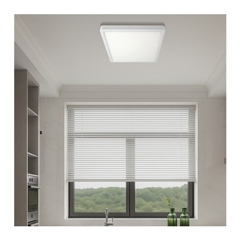 LUNOS OY40.3C-BK - LUNOS 40CM SQUARE OYSTER - LUNOS OY40.3C-BK