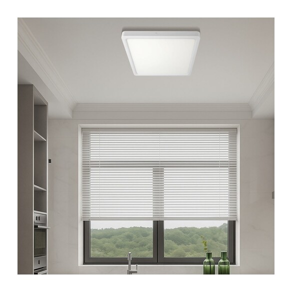 LUNOS OY40.3C-BK - LUNOS 40CM SQUARE OYSTER - LUNOS OY40.3C-BK