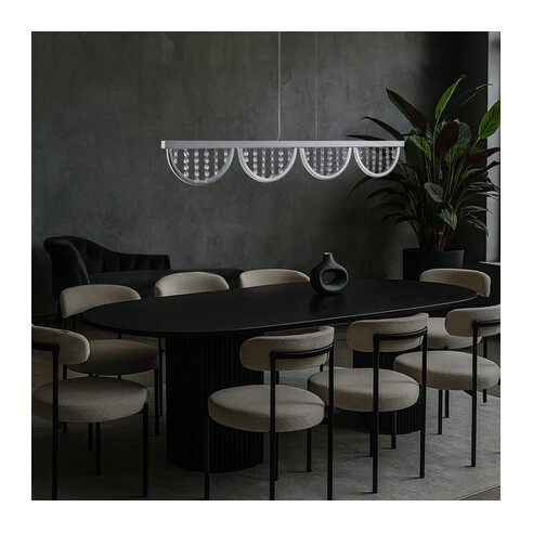 LUXIA PE120-RGB - LUXIA PENDANT 24W LED - CHROMELUXIA PE120-RGB
