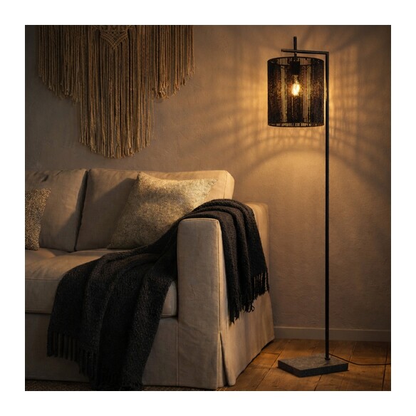 LYNDRA FL-GMBK - LYNDRA FLOOR LAMP - BLACKLYNDRA FL-GMBK