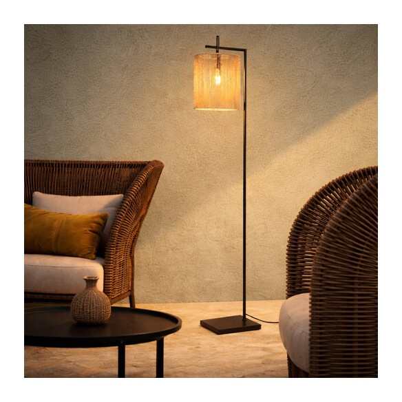 LYNDRA FL-GMBK - LYNDRA FLOOR LAMP - BLACKLYNDRA FL-GMBK