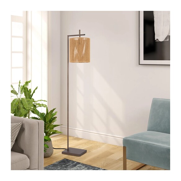 LYNDRA FL-GMBK - LYNDRA FLOOR LAMP - BLACKLYNDRA FL-GMBK