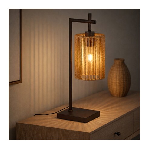 LYNDRA TL-GMBK - LYNDRA TABLE LAMP - BLACKLYNDRA TL-GMBK