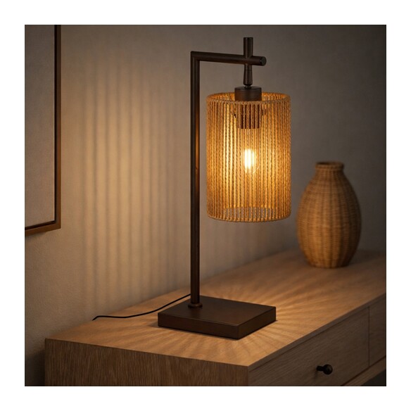 LYNDRA TL-GMBK - LYNDRA TABLE LAMP - BLACKLYNDRA TL-GMBK