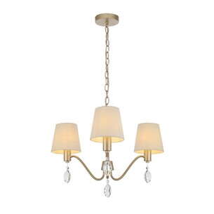 MALVERN PE03-AS - MALVERN 3 LIGHT PENDANT - ANTIQUE SILVERMALVERN PE03-AS