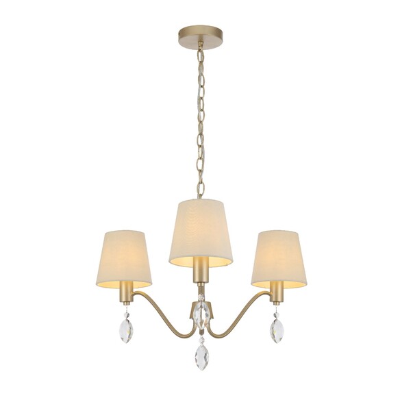 MALVERN PE03-AS - MALVERN 3 LIGHT PENDANT - ANTIQUE SILVER