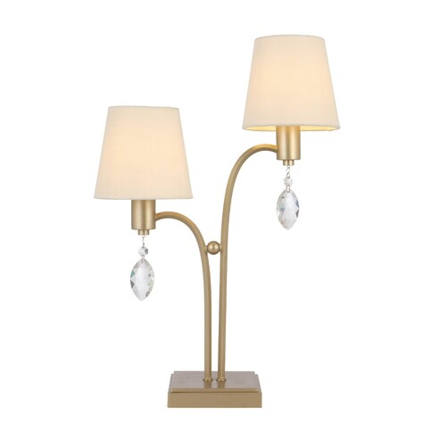 MALVERN TL2-AS - MALVERN 2 LIGHT TABLE LAMP - ANTIQUE SILVER
