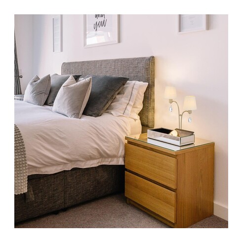 MALVERN TL2-AS - MALVERN 2 LIGHT TABLE LAMP - MALVERN TL2-AS