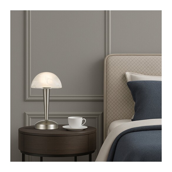 MANDEL TL-WH - MANDEL TOUCH TABLE LAMP - WHITEMANDEL TL-WH