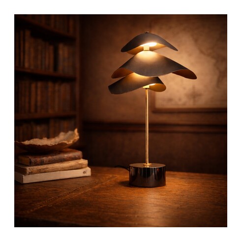 MAPEL TL-ABBKM - MAPEL TABLE LAMP - ANTIQUE BRASSMAPEL TL-ABBKM