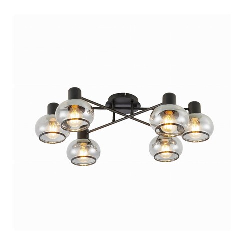 MARBELL CTC6BKSM - MARBELL 6 LIGHT CTC - BLACKMARBELL CTC6BKSM