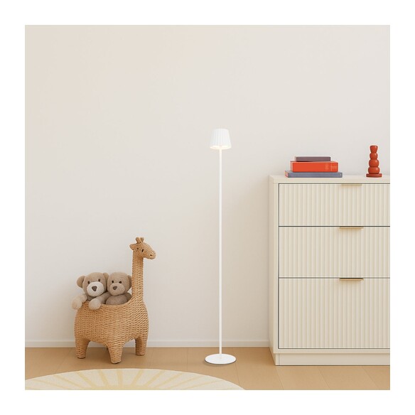 MINDY FL-BRW - MINDY RECHARGEABLE FLOOR LAMPMINDY FL-BRW