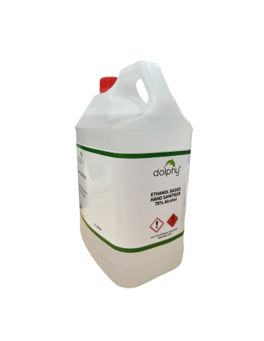 DIHS0006 - Dolphy Hand Sanitiser – 5 Litre (Water DIHS0006