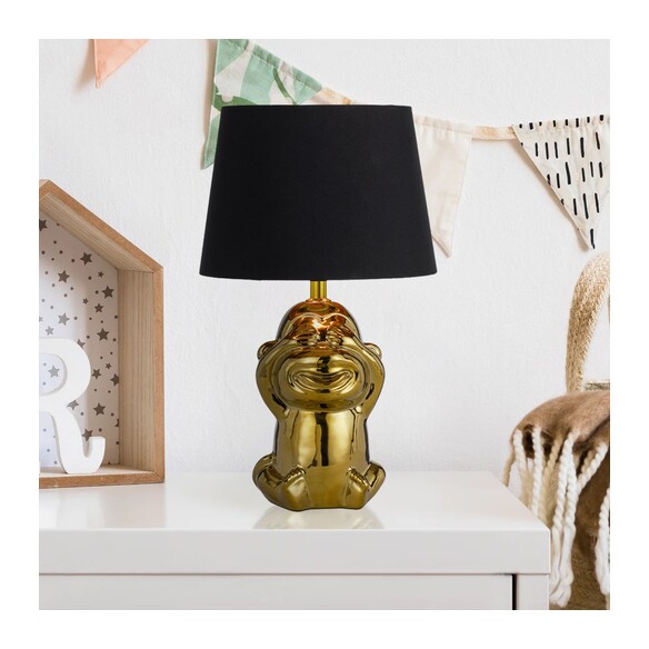 MISARU TL-BK - MISARU CERAMIC TABLE LAMP - BLACKMISARU TL-BK