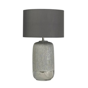 MISTY TL-SL - MISTY CERAMIC TABLE LAMP - SILVERMISTY TL-SL