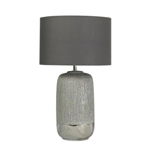 MISTY TL-SL - MISTY CERAMIC TABLE LAMP - SILVER