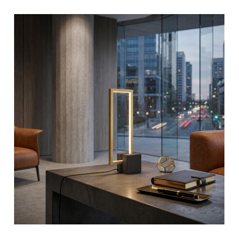 MODRIC TL-BKGD - MODRIC TABLE LAMP - GOLDMODRIC TL-BKGD
