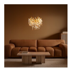MOLENA PE5-GD - MOLENA 5 LIGHT PENDANT - GOLDMOLENA PE5-GD 2