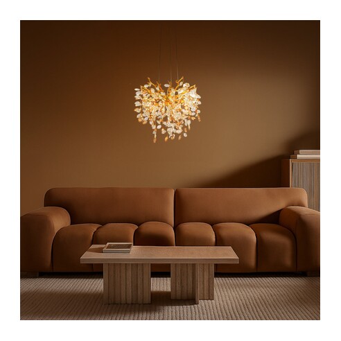 MOLENA PE5-GD - MOLENA 5 LIGHT PENDANT - GOLDMOLENA PE5-GD