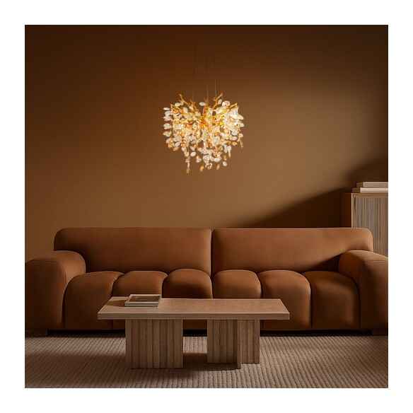 MOLENA PE5-GD - MOLENA 5 LIGHT PENDANT - GOLDMOLENA PE5-GD