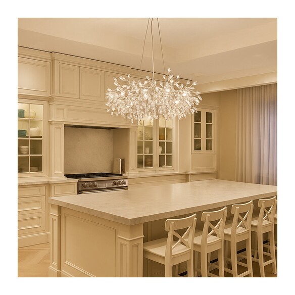 MOLENA PE8-CH - MOLENA 8 LIGHT PENDANT - CHROMEMOLENA PE8-CH