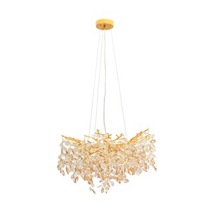 MOLENA PE8-GD - MOLENA 8 LIGHT PENDANT - GOLDMOLENA PE8-GD