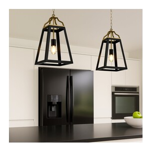 MONTEAL PE1-AGBK - MONTEAL 1 LIGHT PENDANT - ANTIQUE GOLDMONTEAL PE1-AGBK 2