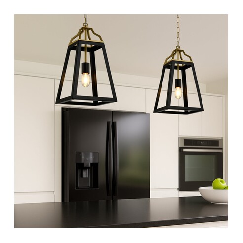 MONTEAL PE1-AGBK - MONTEAL 1 LIGHT PENDANT - MONTEAL PE1-AGBK