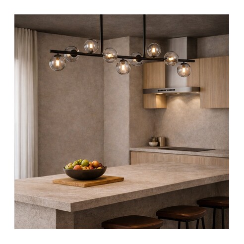 MORAN PE09-AGOP - MORAN 9 LIGHTS PENDANT - MORAN PE09-AGOP