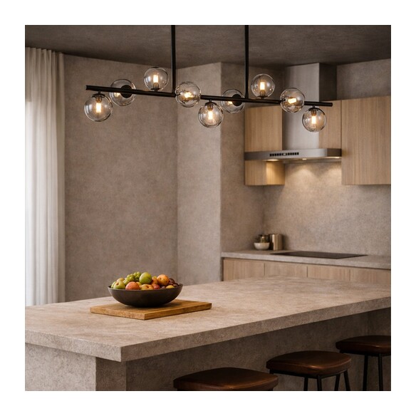 MORAN PE09-AGOP - MORAN 9 LIGHTS PENDANT - MORAN PE09-AGOP