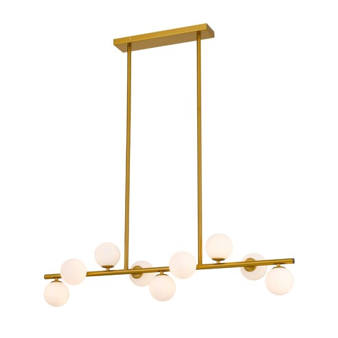MORAN PE09-BKSM - MORAN 9 LIGHTS PENDANT - Black MORAN PE09-BKSM