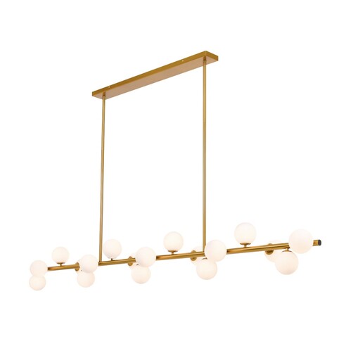 MORAN PE18-BKSM - MORAN 18 LIGHTS PENDANT - Black MORAN PE18-BKSM