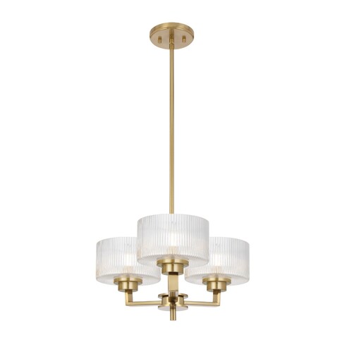 MORENO2 PE3-BK - MORENO II 3 LIGHT PENDANT - BLACKMORENO2 PE3-BK